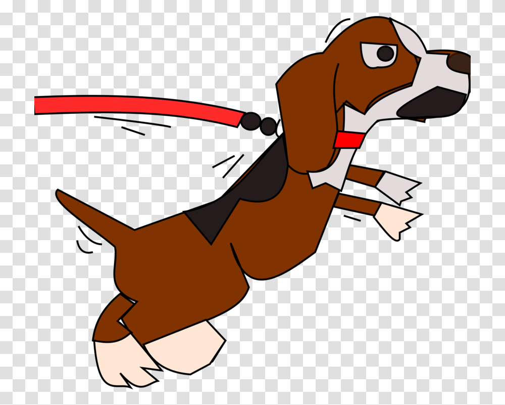 Cartoon Dog On A Leash No Background, Photography, Animal, Duel, Crowd Transparent Png