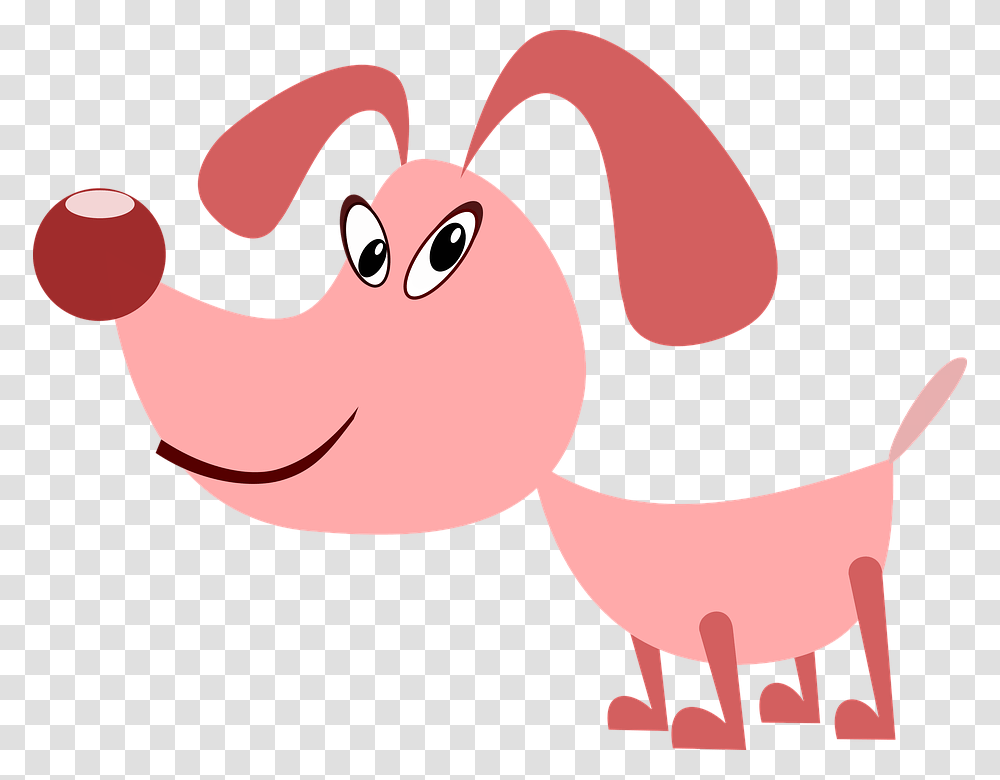 Cartoon Dog Puppy Cute Doggy Funny Pet Perritos Lindos Dibujos, Animal, Mammal, Stomach, Sea Life Transparent Png