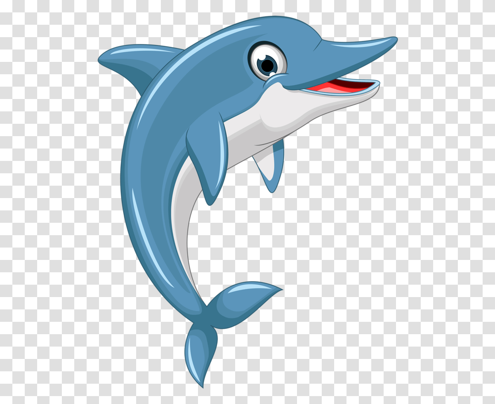 Cartoon Dolphin Jumping Out Of Water, Mammal, Sea Life, Animal, Blow Dryer Transparent Png