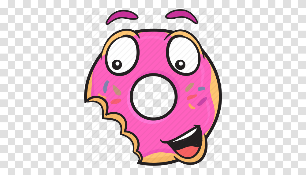 Cartoon Donut Two Donut Clipart Free Clip Art Image Wikiclipart, Label, Pattern Transparent Png