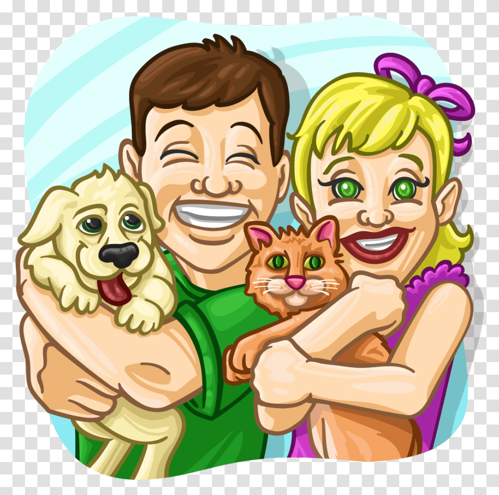 Cartoon, Doodle, Drawing, Family Transparent Png