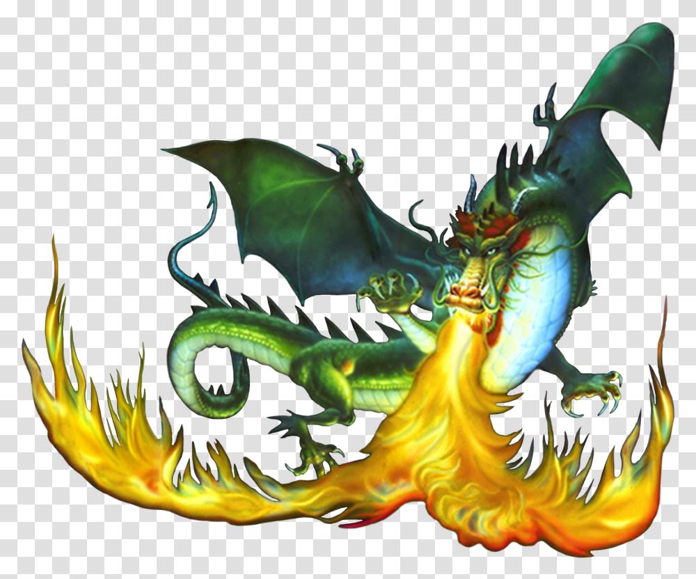 Cartoon Dragon Breathing Fire, Dinosaur, Reptile, Animal, Lobster Transparent Png