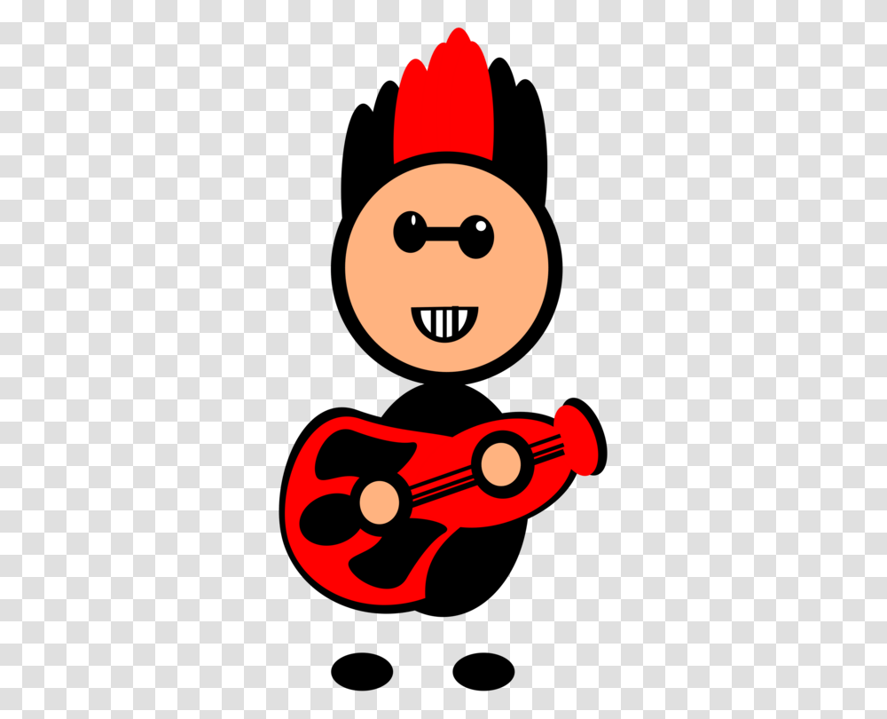 Cartoon Drawing Download Music Lead Guitar, Musical Instrument, Toy, Leisure Activities, Rattle Transparent Png