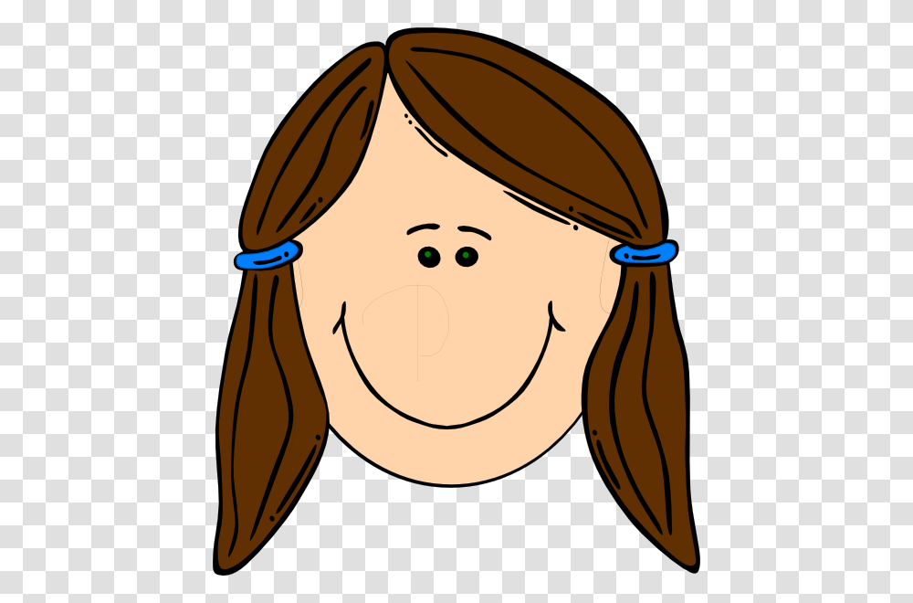 Cartoon Drawing Of Little Big Eyed Girl With Dark Hair, Helmet, Label, Head, Face Transparent Png