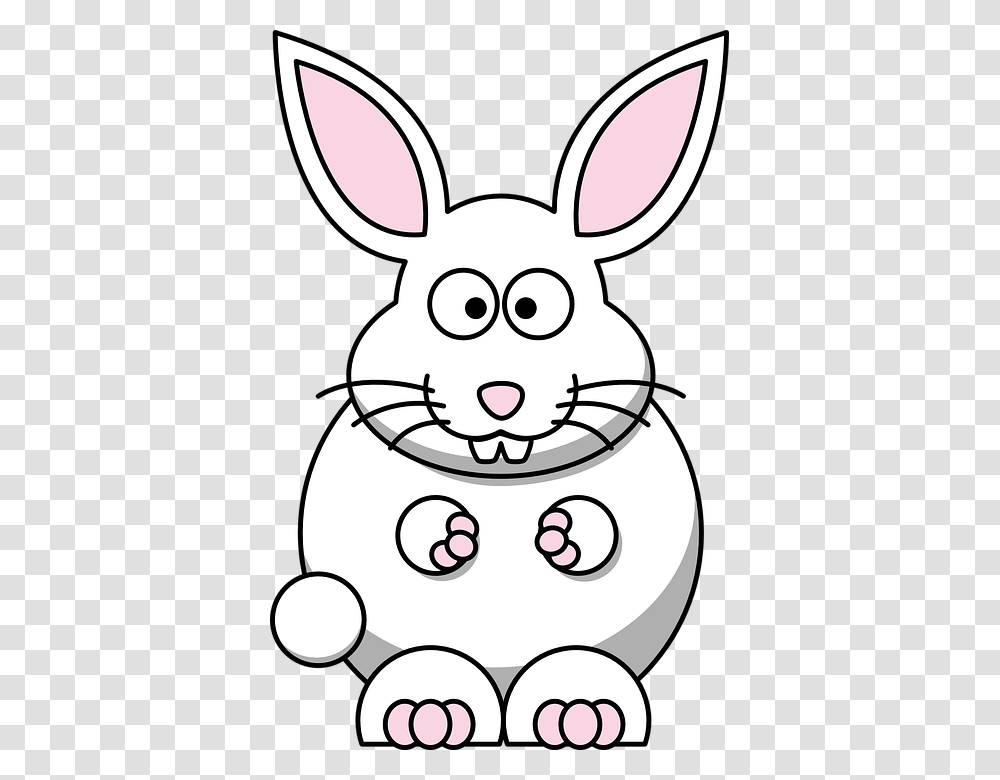 Cartoon Easter Bunny, Rodent, Mammal, Animal, Hare Transparent Png