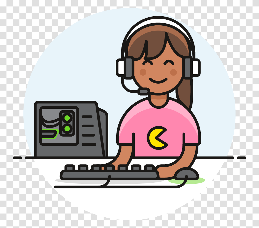 Cartoon, Electronics, Keyboard, Video Gaming, Computer Hardware Transparent Png