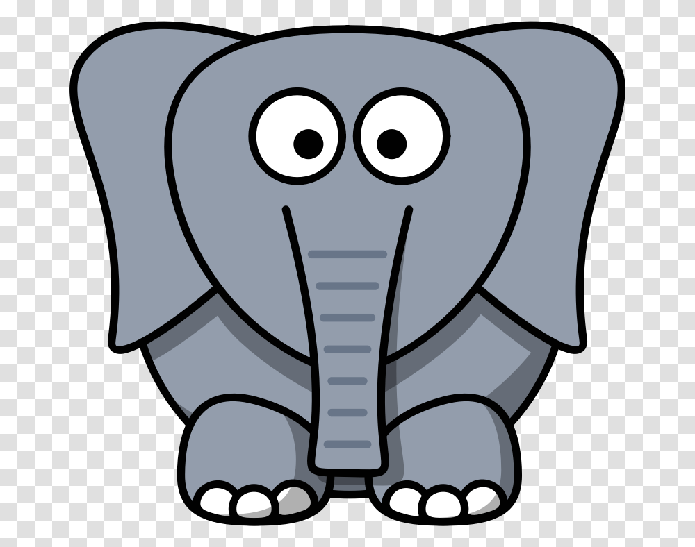 Cartoon Elephant Clip Art Clipart Elephant Face, Mammal, Animal, Sea Life, Mole Transparent Png