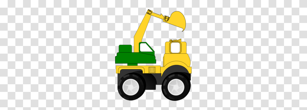 Cartoon Excavator Clip Art Scrap, Truck, Vehicle, Transportation, Tractor Transparent Png