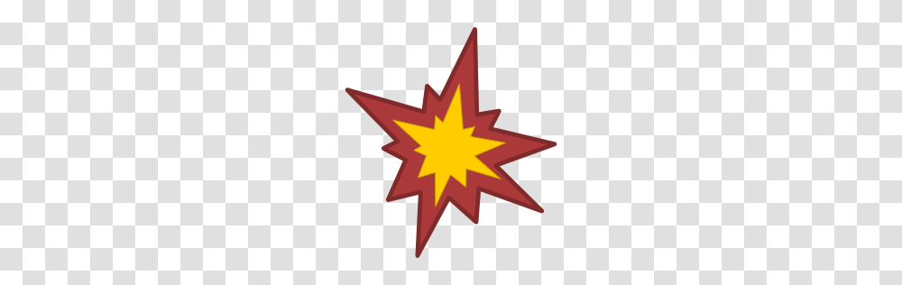 Cartoon Explosion Boom, Star Symbol, Cross Transparent Png