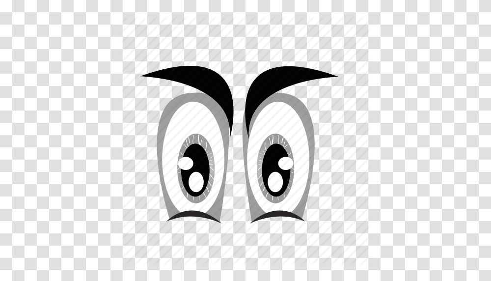 Cartoon Eyeball Eyes Looking Watching Icon, Brake, Steamer, Plot Transparent Png