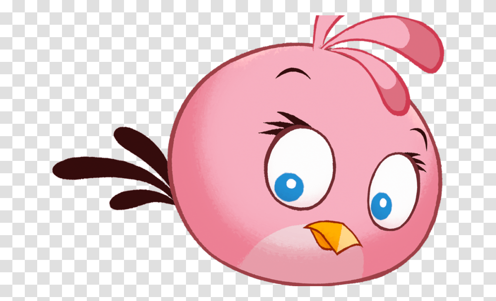 Cartoon Eyelashes 'angry Birds Stella' Release Date Angry Birds Toons Stella, Giant Panda, Bear, Wildlife, Mammal Transparent Png
