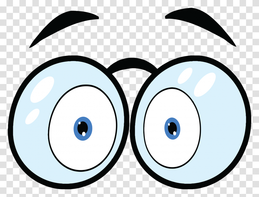 Cartoon Eyes Clipart, Goggles, Accessories, Accessory, Binoculars Transparent Png