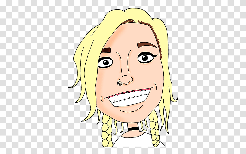 Cartoon, Face, Drawing, Doodle, Sketch Transparent Png