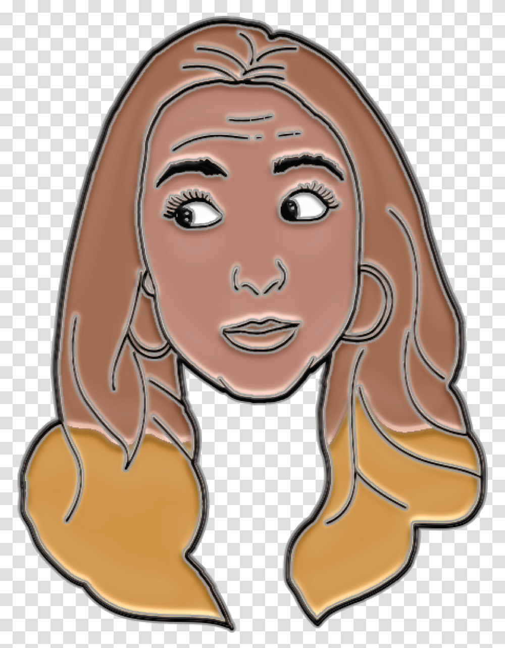 Cartoon, Face, Person, Head, Female Transparent Png