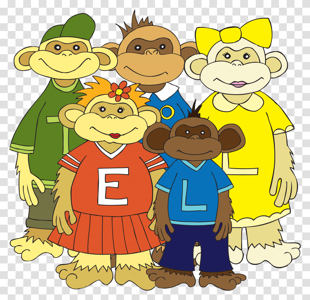 Cartoon, Family, Mascot Transparent Png