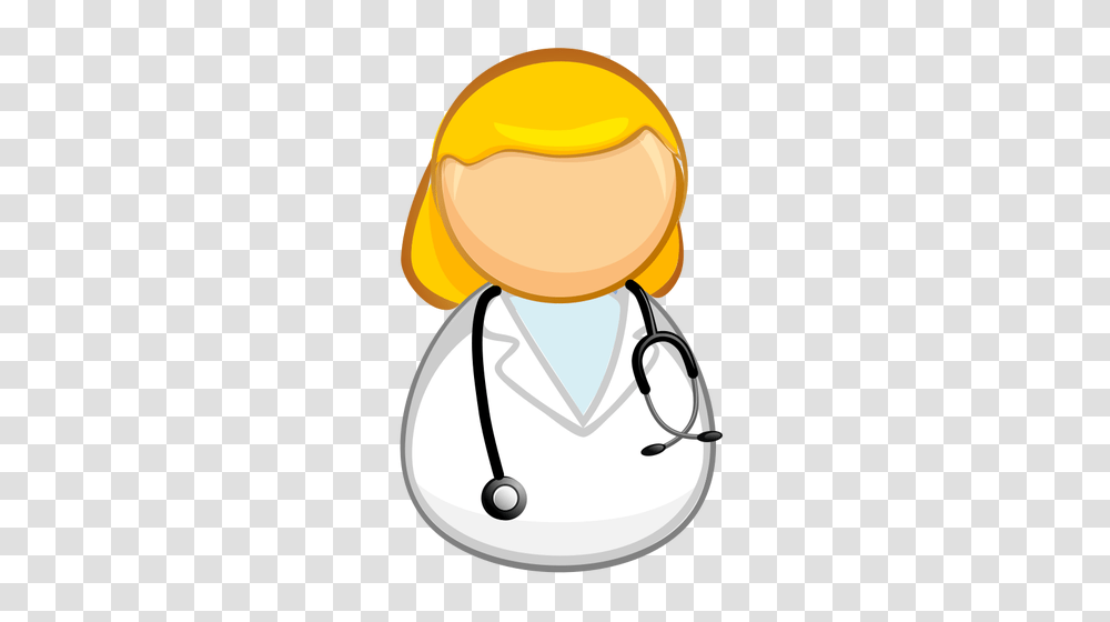 Cartoon Female Doctor Clipart, Helmet, Apparel, Lab Coat Transparent Png