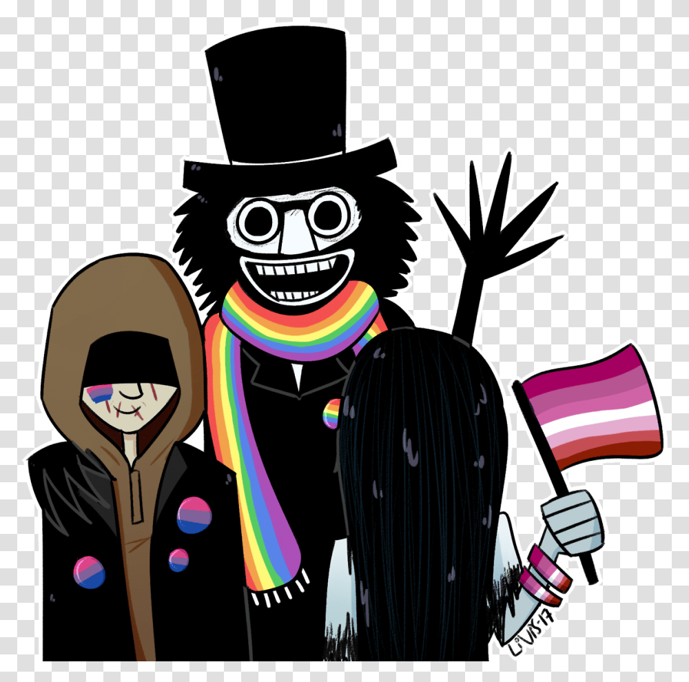 Cartoon Fictional Character Babadook And Bye Bye Man, Nutcracker, Person, Human Transparent Png