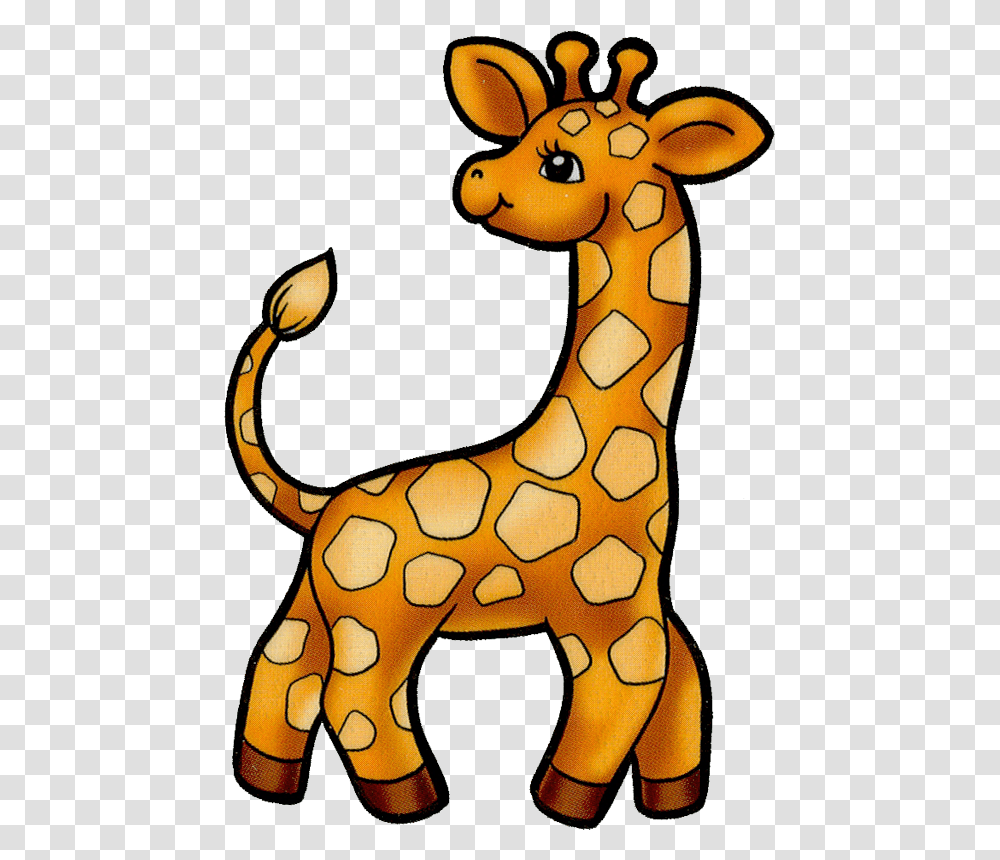Cartoon Filii Clipart Giraffe Clip Art, Figurine, Mammal, Animal, Wildlife Transparent Png