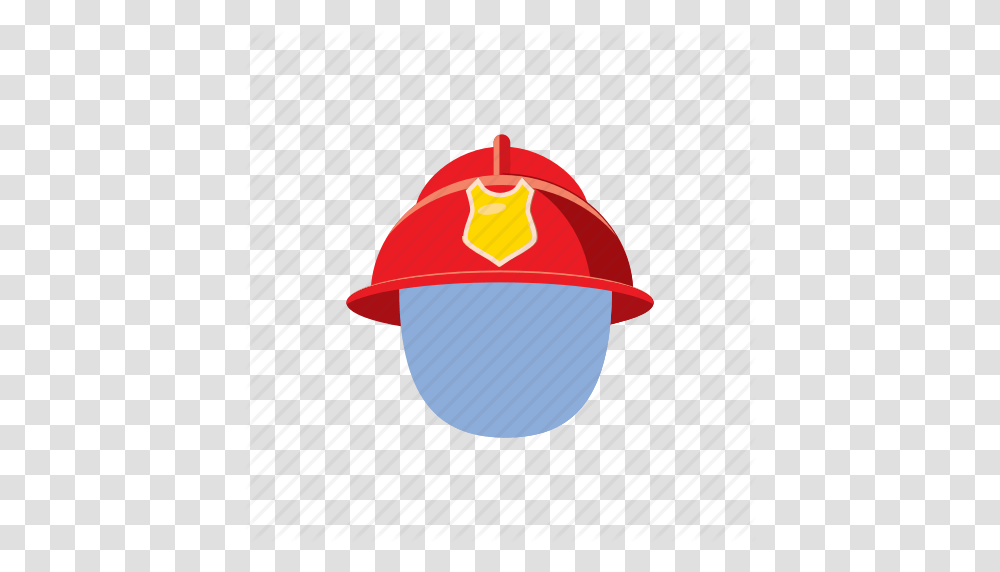 Cartoon Fire Firefighter Fireman Helmet Mask Protection Icon, Plant, Seed, Grain, Produce Transparent Png