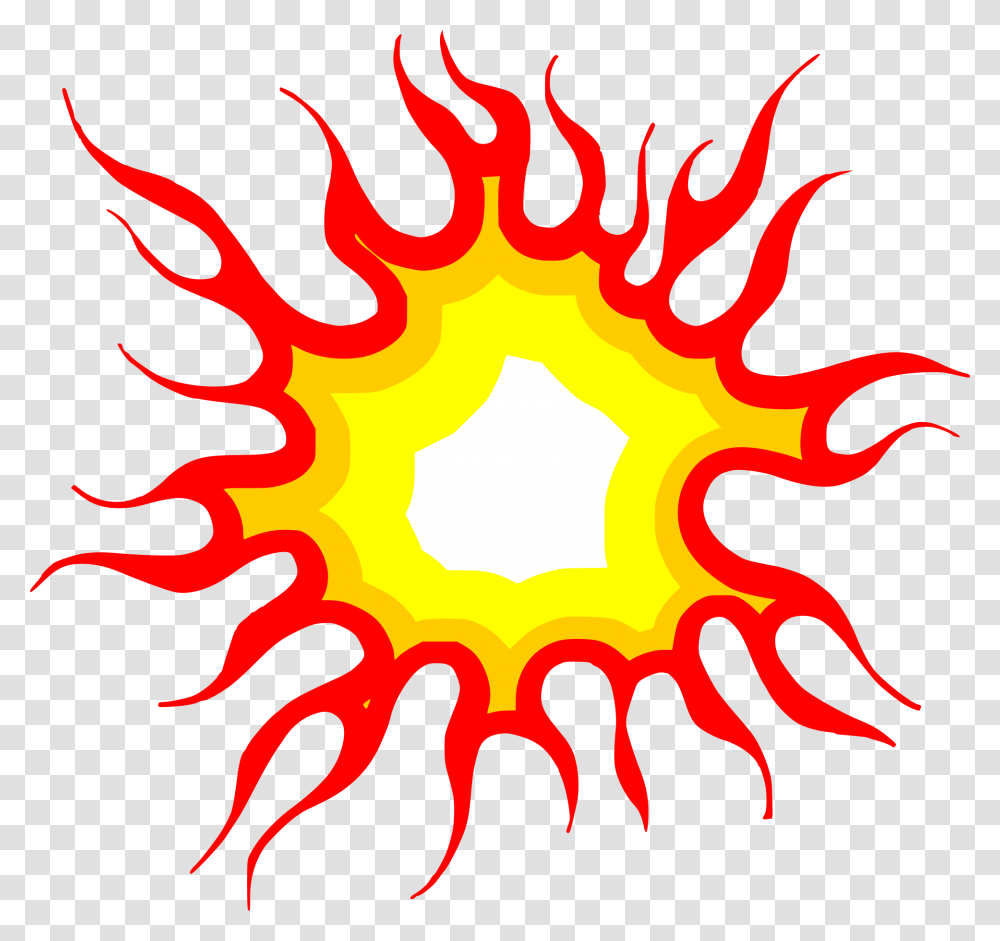 Cartoon Fire Flame Elements Vector 3 Circle, Light, Flare, Poster, Advertisement Transparent Png