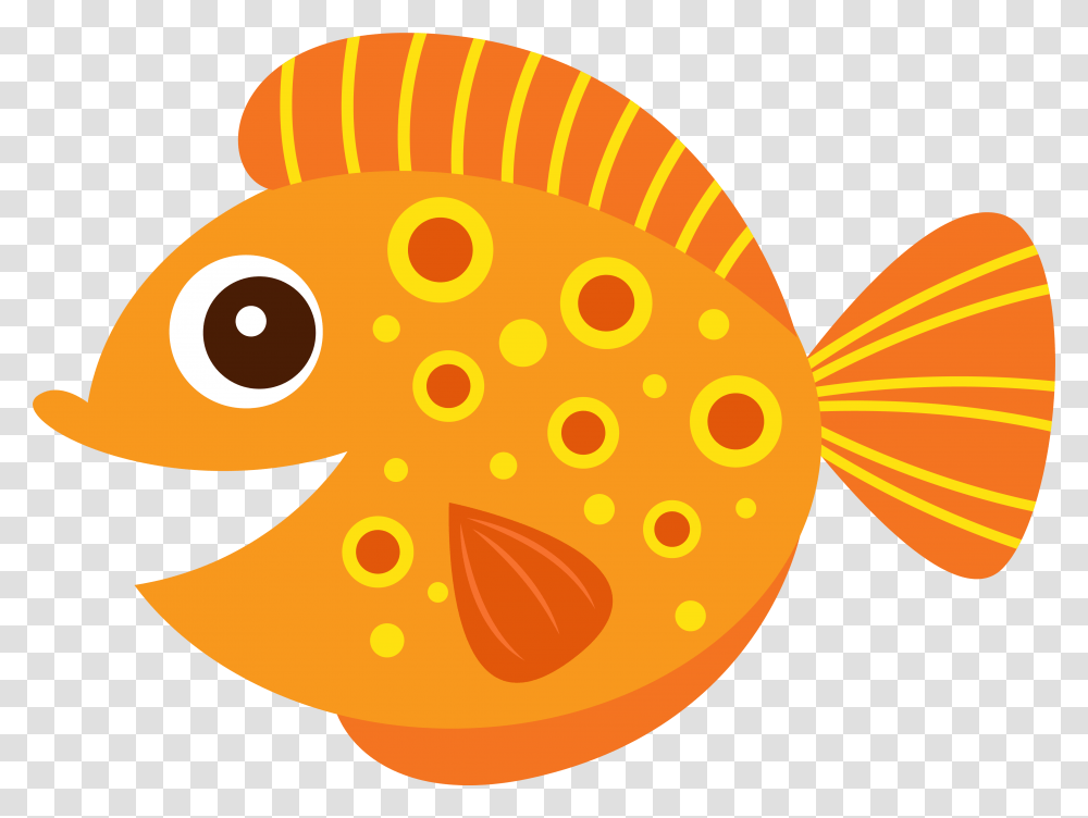 Cartoon Fish Background Fish Clipart, Animal, Food, Plant, Sweets Transparent Png