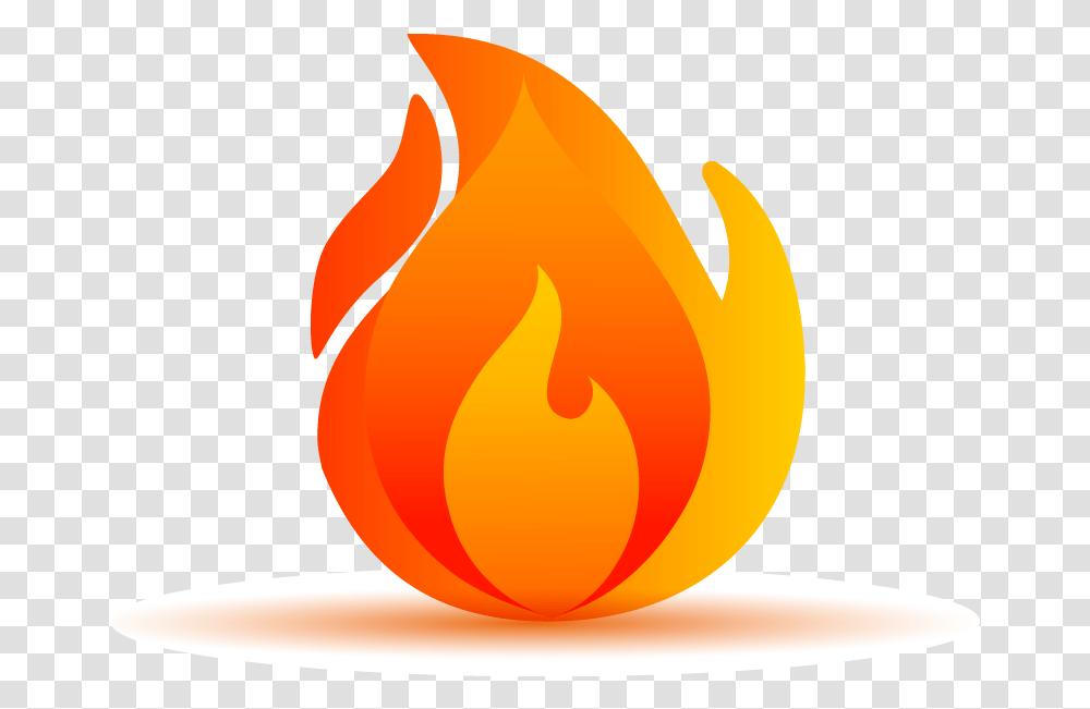 Cartoon Flame Vector Elements Background Fire Icon Transparent Png