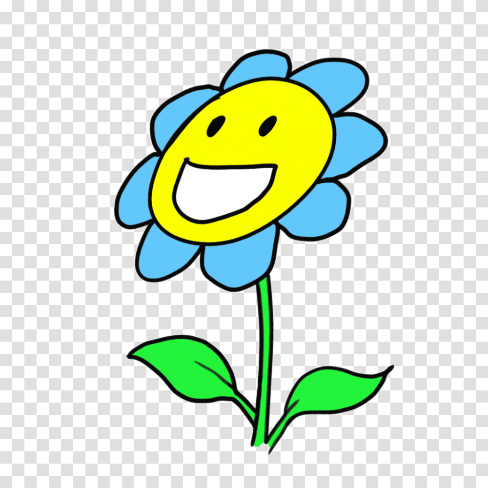 Cartoon Flowers Pictures Group With Items, Rattle, Wand Transparent Png