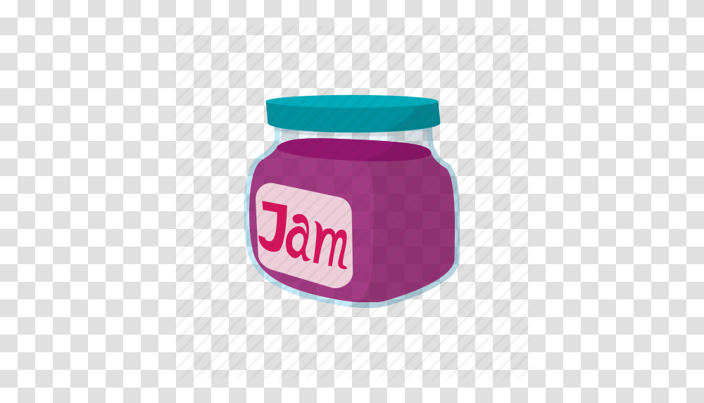 Cartoon Food Fruit Jam Jar Jelly Sweet Icon, Vase, Pottery Transparent Png