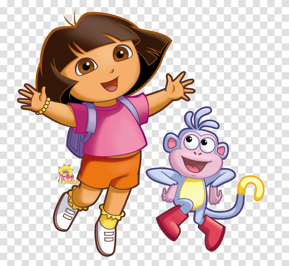 Cartoon Free Download Dora The Explorer Cartoon, Person, Human, Female, Girl Transparent Png