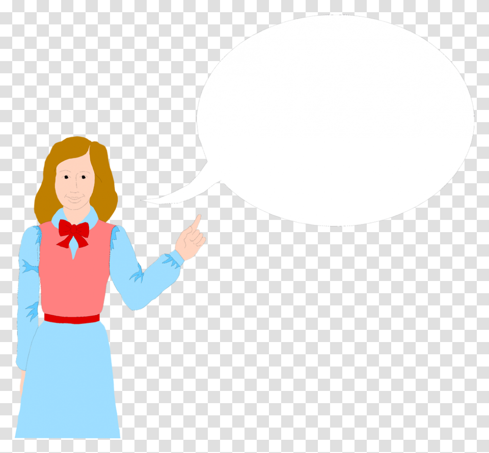 Cartoon Free Stock Photo Talking Bubble, Person, Performer, Standing, Waiter Transparent Png