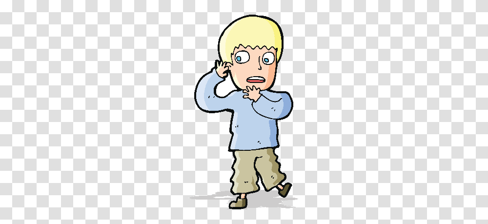 Cartoon Frightened Boy Clipart Pbs Learningmedia, Chef Transparent Png