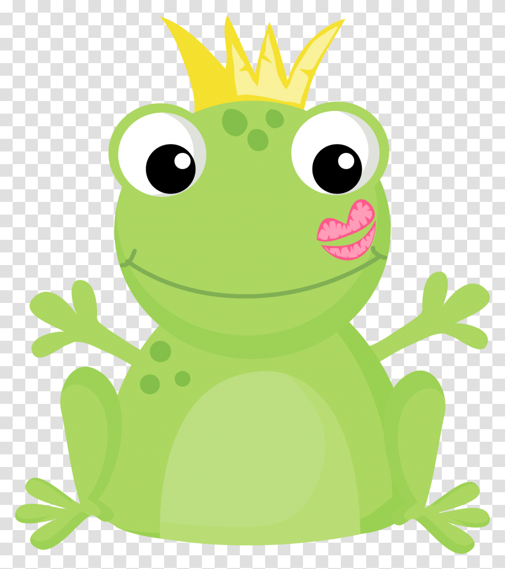 Cartoon Frog Cute Frog Prince Clipart, Amphibian, Wildlife, Animal, Snowman Transparent Png