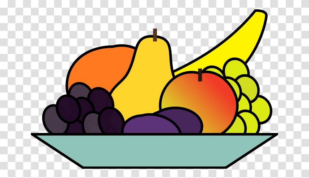 Cartoon Fruit Bowl, Plant, Food, Produce, Pear Transparent Png