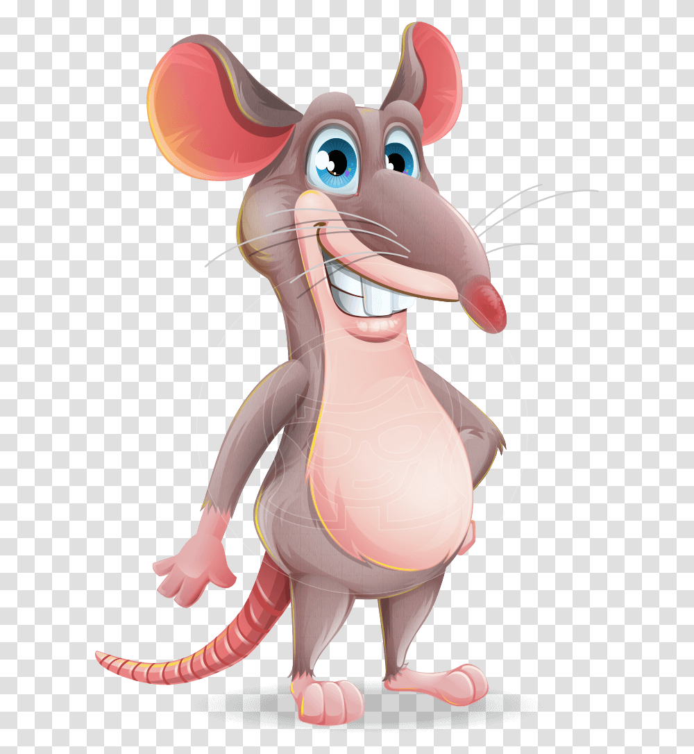 Cartoon Funny Mouse Vector Character Funny Cartoon Characters, Toy, Mammal, Animal Transparent Png