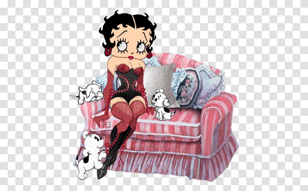 Cartoon, Furniture, Apparel, Couch Transparent Png