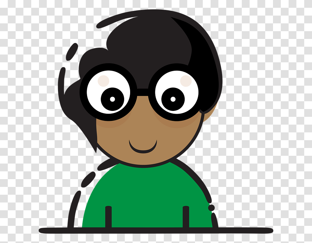 Cartoon Gamers With Glasses, Face, Poster, Head, Photography Transparent Png