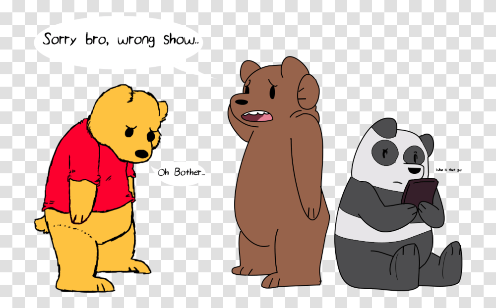 Cartoon, Giant Panda, Bear, Wildlife, Mammal Transparent Png