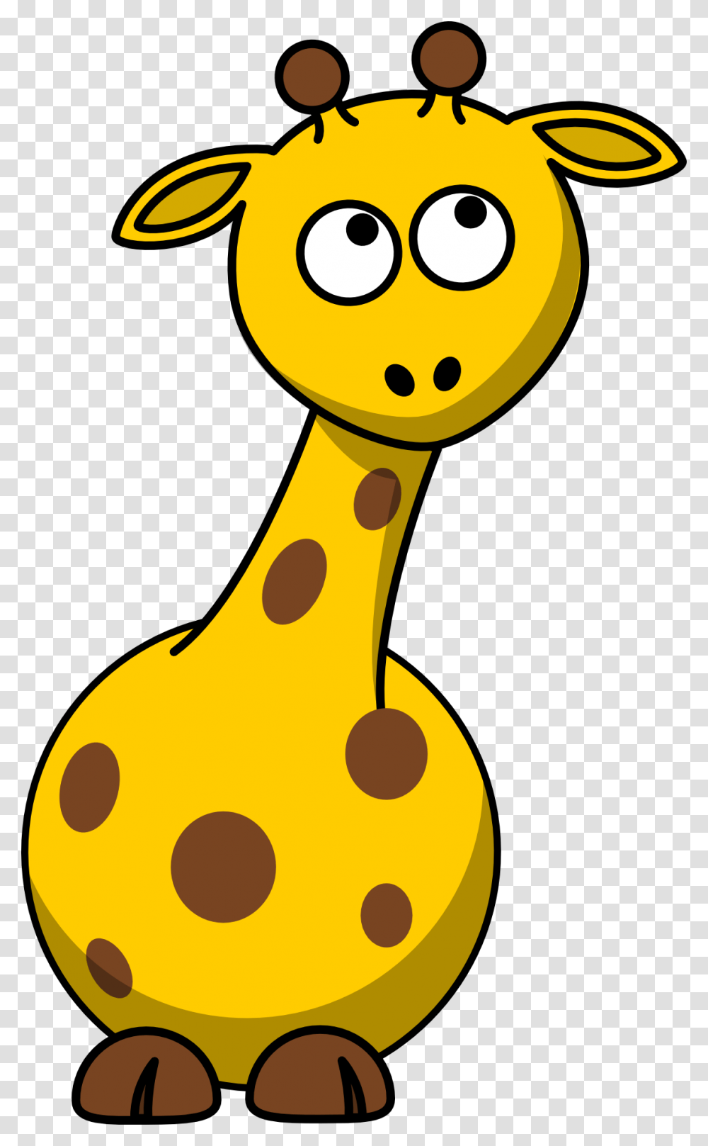 Cartoon Giraffe Clipart, Plant, Animal, Bird Transparent Png