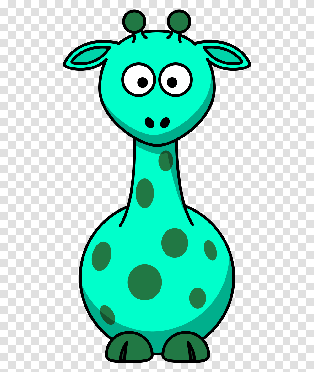 Cartoon Giraffe, Green, Alien, Rattle Transparent Png