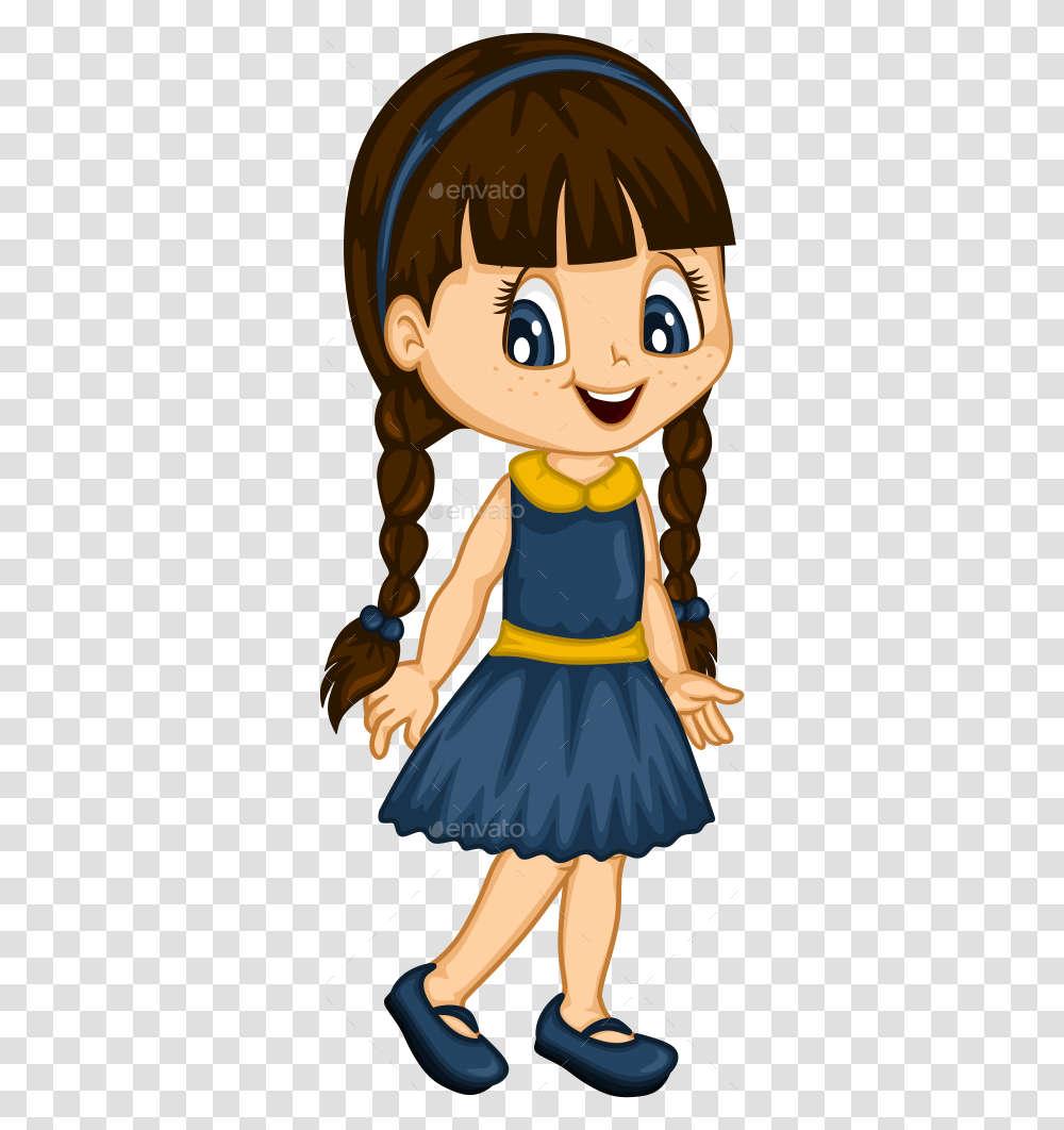 Cartoon Girl Amp Clipart Free Little Girl Cartoon, Person, Face, Outdoors, Female Transparent Png