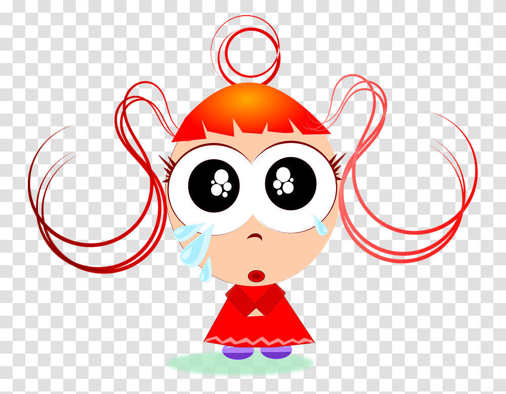 Cartoon Girl Free Vector Graphic Girls Sad Cartoon Animated Girl Images For Whatsapp, Outdoors, Animal, Bomb, Weapon Transparent Png