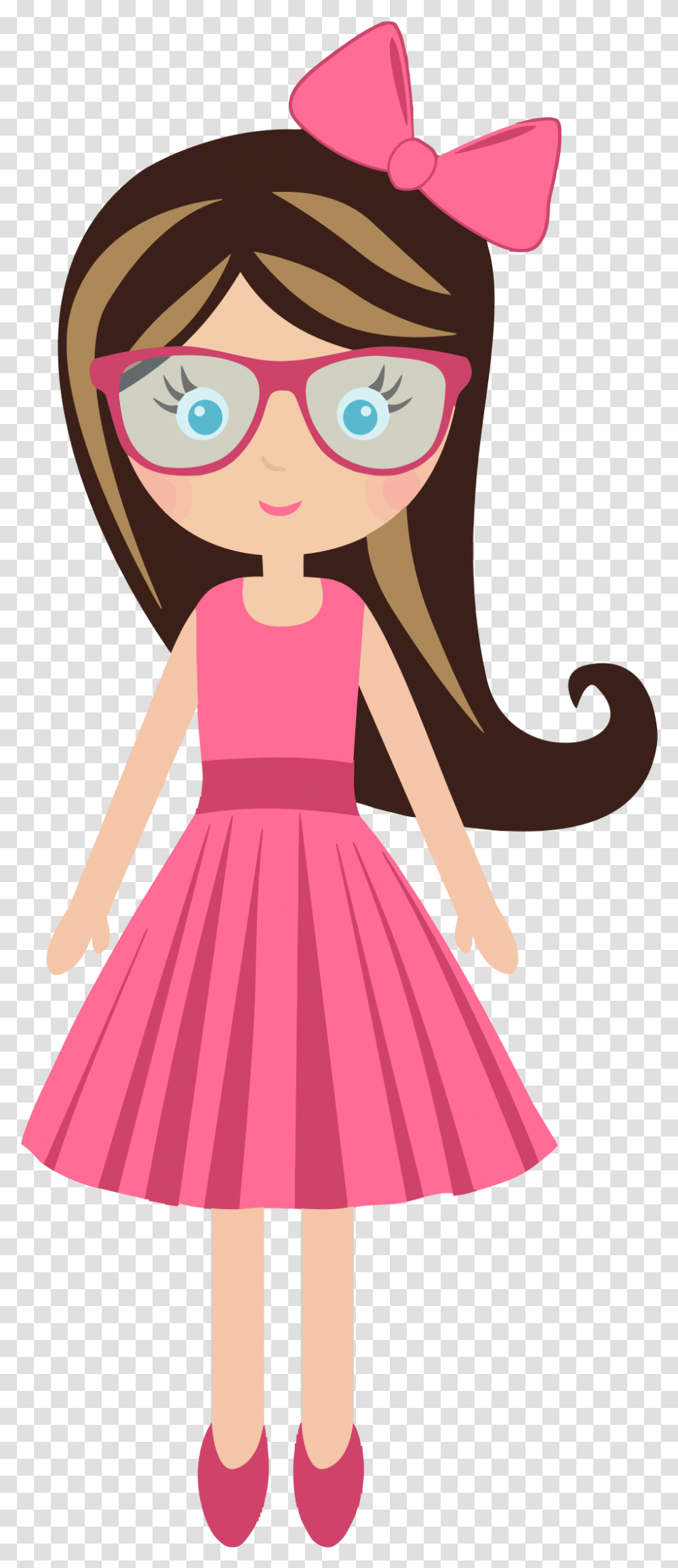 Cartoon Girl Picture Dibujos De Animadas, Dress, Clothing, Female, Person Transparent Png