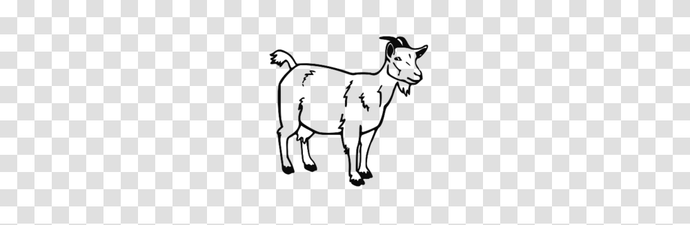 Cartoon Goat Clip Art Free Vector In Open Office Drawing, Mammal, Animal, Stencil, Wildlife Transparent Png