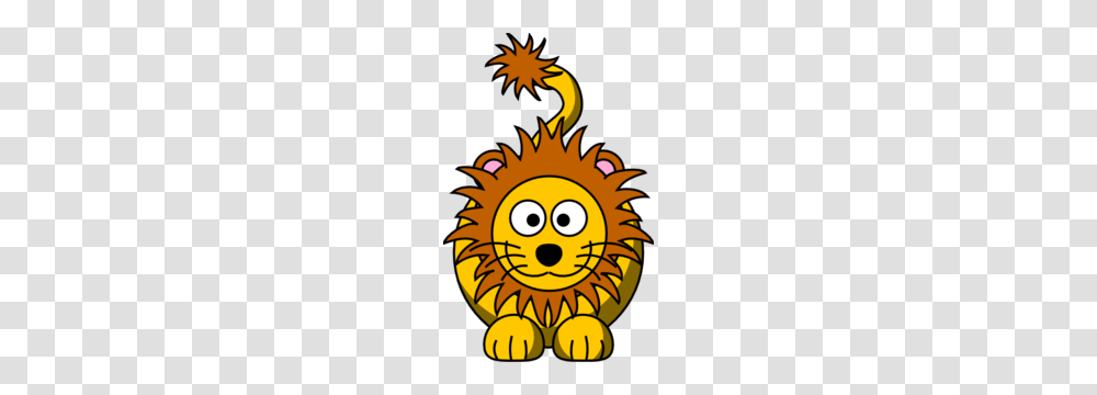 Cartoon Golden Lion Clip Art, Outdoors, Nature, Dragon, Poster Transparent Png