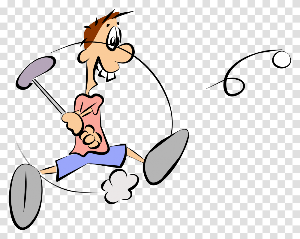 Cartoon Golf Player Icons, Sport, Sports, Juggling, Performer Transparent Png