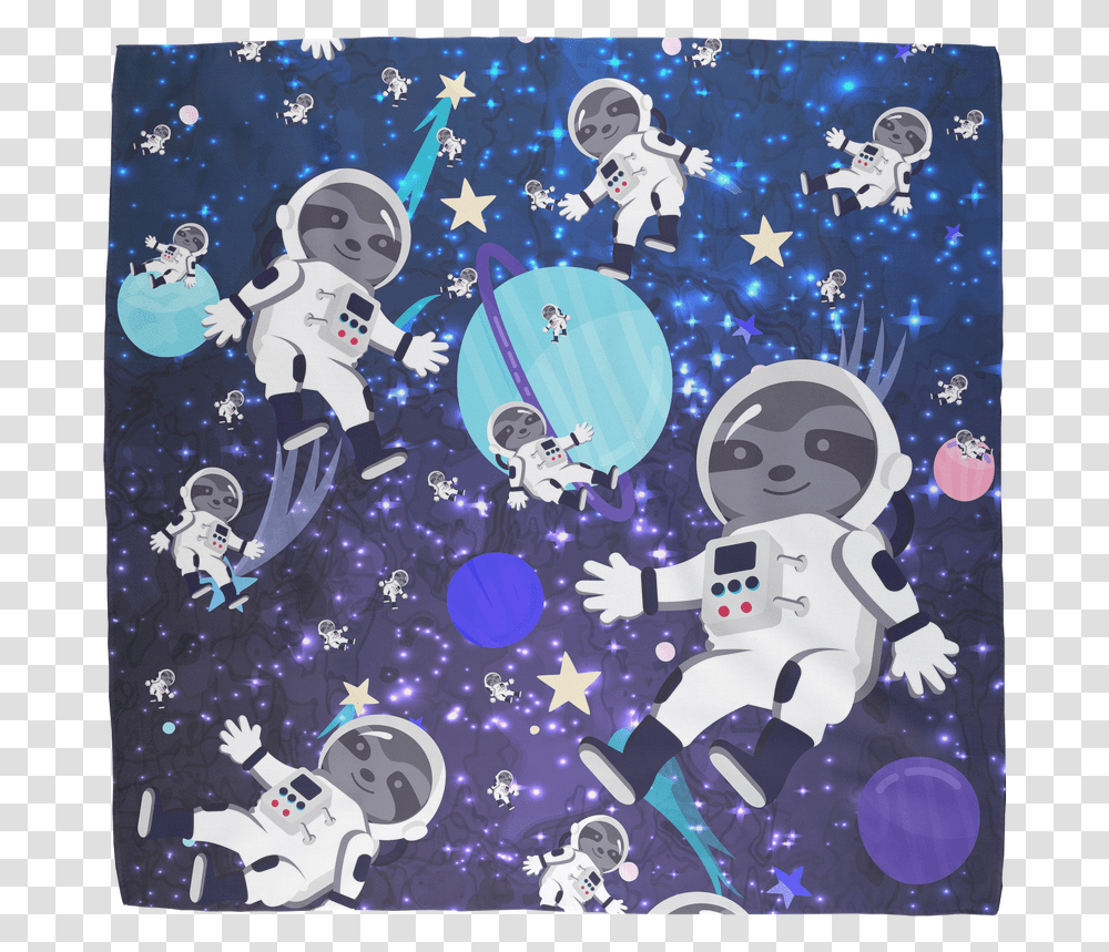 Cartoon, Astronaut, Pattern Transparent Png