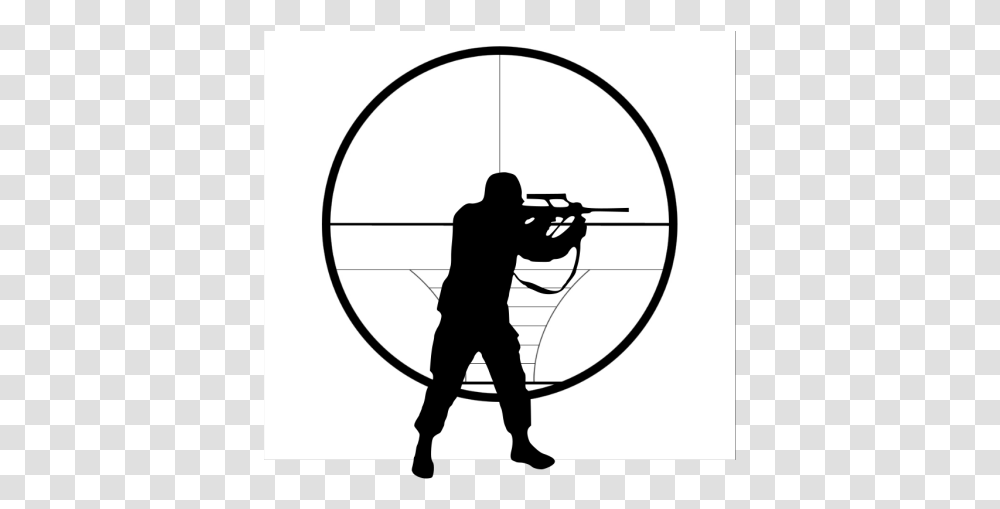 Cartoon Gunner Images Call Of Duty Soldier Silhouette, Person, Human, Arrow Transparent Png