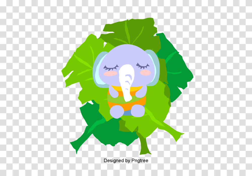 Cartoon Hand Painted Animal Baby Design Cartoon Hand Painted, Plant, Vegetable, Food, Lettuce Transparent Png