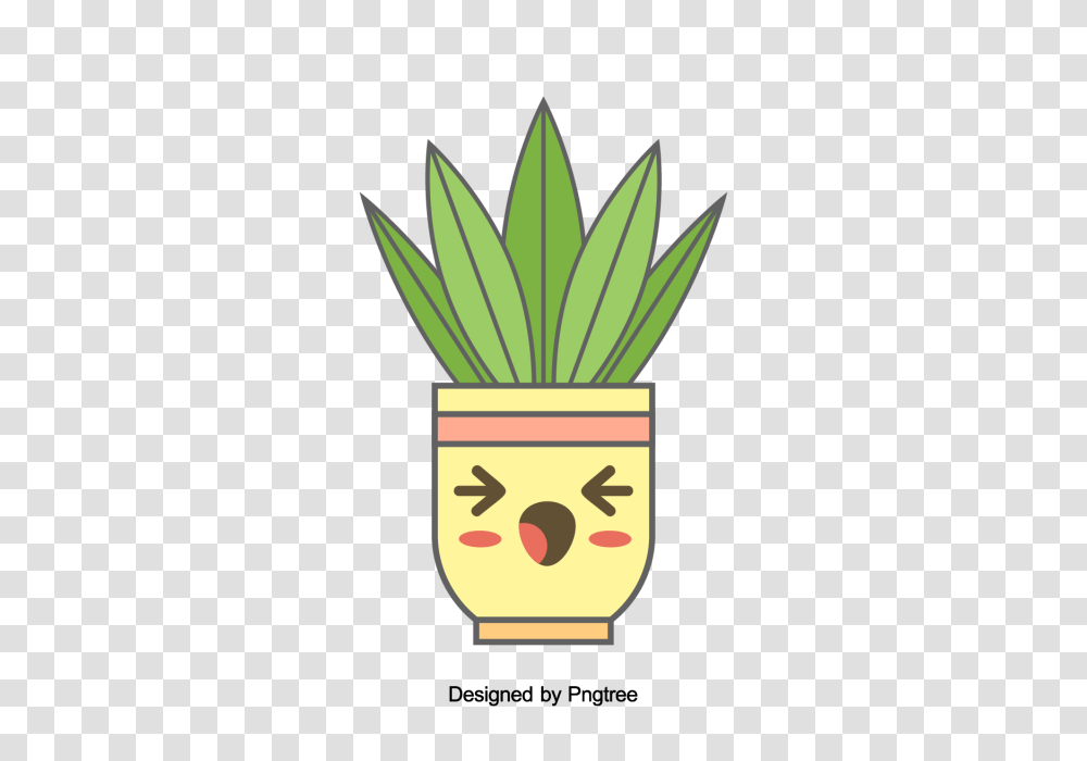 Cartoon Hand Painted Simple Flower Pot Flower Design Cartoon, Plant, Potted Plant, Vase, Jar Transparent Png