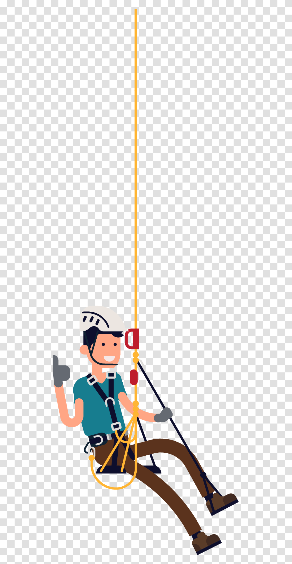 Cartoon Hanging On Rope, Outdoors, Bow, Person, Human Transparent Png